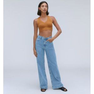 NWT Everlane The Baggy Jean - Light Wash - Moraine - 31 Regular
